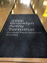Custom Made ToughTop Logo Mat Brooklyn  Army  Terminal  of  Brooklyn  New  York  01