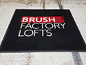 Custom Made ToughTop Logo Mat Brush  Factory  Lofts  of  Philadelphia  Pennsylvania  01