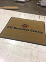Custom Made ToughTop Logo Mat CSI Business Center of Westminster Colorado