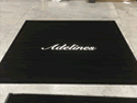Custom Made ToughTop Logo Mat Chicago  Private  Yacht  Rentals  of  Lincolnwood  Illinois