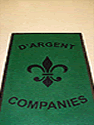 Custom Made ToughTop Logo Mat Dargent Companies of Alexandria Louisiana