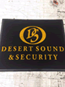 Custom Made ToughTop Logo Mat Desert Sound and Security of Phoenix Arizona