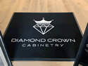Custom Made ToughTop Logo Mat Diamond Crown Cabinetry of Winter Park Florida