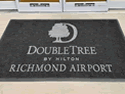 Custom Made ToughTop Logo Mat DoubleTree by Hilton of Richmond Airport Virginia
