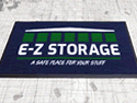 Custom Made ToughTop Logo Mat EZ Storage of Hackettstown New Jersey 01