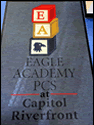 Custom Made ToughTop Logo Mat Eagle Academy Public Charter School of Congress Heights Washington 03