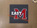 Custom Made ToughTop Logo Mat East Mississippi Community College of Mayhew Mississippi