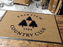 Custom Made ToughTop Logo Mat Fairview Country Club of Greenwich Connecticut