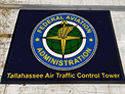 Custom Made ToughTop Logo Mat Federal Aviation Administration of Tallahassee Florida