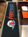 Custom Made ToughTop Logo Mat Fire Freeze of Rockaway New Jersey 01