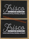 Custom Made ToughTop Logo Mat Frisco Sports Center of Frisco Texas