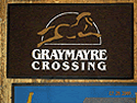 Custom Made ToughTop Logo Mat Graymare Crossing of Spokane Washington