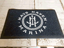 Custom Made ToughTop Logo Mat Hayes Haven Marina of Chester Connecticut