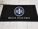Custom Made ToughTop Logo Mat Helix Electric of Reno Nevada