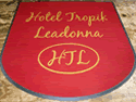 Custom Made ToughTop Logo Mat Hotel Tropik Leadonna of Montego Bay Jamaica