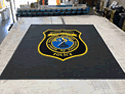 Custom Made ToughTop Logo Mat Hudson County Correctional Institution of Jersey City New Jersey 01