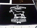 Custom Made ToughTop Logo Mat Jerrys Locker Sports Pub of Jacksonville Ohio