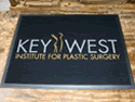 Custom Made ToughTop Logo Mat Key West Institute For Plastic Surgery of Key West Florida