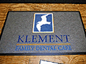 Custom Made ToughTop Logo Mat Klement Family Dental of Clearwater Florida