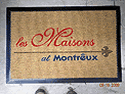 Custom Made ToughTop Logo Mat Les Maisons at Montreux of Reno Nevada