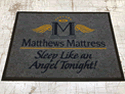 Custom Made ToughTop Logo Mat Matthews Mattress of Maine
