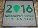 Custom Made ToughTop Logo Mat National Park Service 2016 Centennial of New Orleans Louisiana 01