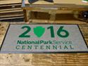 Custom Made ToughTop Logo Mat National Park Service 2016 Centennial of New Orleans Louisiana 02
