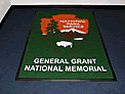 Custom Made ToughTop Logo Mat National Park Service General Grant National Memorial of New York City