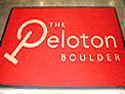Custom Made ToughTop Logo Mat Peleton Hotel of Boulder Colorado