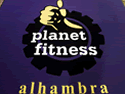 Custom Made ToughTop Logo Mat Planet Fitness of Alhambra California 02