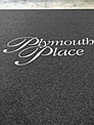 Custom Made ToughTop Logo Mat Plymouth Place Apartments of LaGrange Park Georgia