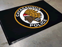Custom Made ToughTop Logo Mat Police Department of Catasauqua Pennsylvania 02