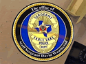 Custom Made ToughTop Logo Mat Police Department of Eagle Lake Texas
