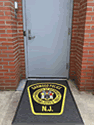 Custom Made ToughTop Logo Mat Police Department of Garwood New Jersey