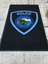 Custom Made ToughTop Logo Mat Police Department of North Hampton New Hampshire