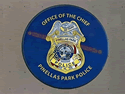 Custom Made ToughTop Logo Mat Police Department of Pinellas Park Florida