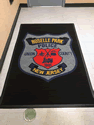 Custom Made ToughTop Logo Mat Police Department of Roselle Park New Jersey