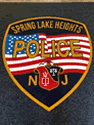 Custom Made ToughTop Logo Mat Police Department of Spring Lake New Jersey 02
