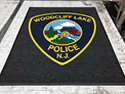 Custom Made ToughTop Logo Mat Police Department of Woodcliff Lake New Jersey
