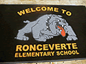 Custom Made ToughTop Logo Mat Ronceverte Elementary School of Ronceverte West Virginia