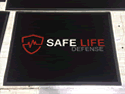 Custom Made ToughTop Logo Mat Safe Life Defense of Las Vegas Nevada