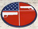 Custom Made ToughTop Logo Mat Shooters World of Orlando Florida