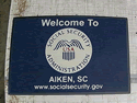 Custom Made ToughTop Logo Mat Social Security Administration of Aiken South Carolina