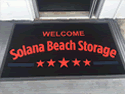 Custom Made ToughTop Logo Mat Solana Beach Storage of Solana Beach California 01