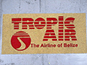Custom Made ToughTop Logo Mat Tropic Air of Belize
