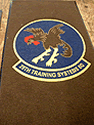 Custom Made ToughTop Logo Mat US Air Force 25th Flying Training Squadron of Vance Air Force Base Oklahoma
