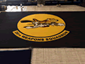 Custom Made ToughTop Logo Mat US Air Force 26th Weather Squadron of Nellis Air Force Base Nevada