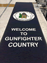 Custom Made ToughTop Logo Mat US Air Force 366th Fighter Wing of Mountain Home AFB Idaho