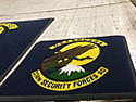 Custom Made ToughTop Logo Mat US Air Force 374th Security Forces Squadron of Yokota Air Base Tokyo Japan