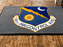 Custom Made ToughTop Logo Mat US Air Force 461st Air Control Wing of Robins Air Force Base Georgia